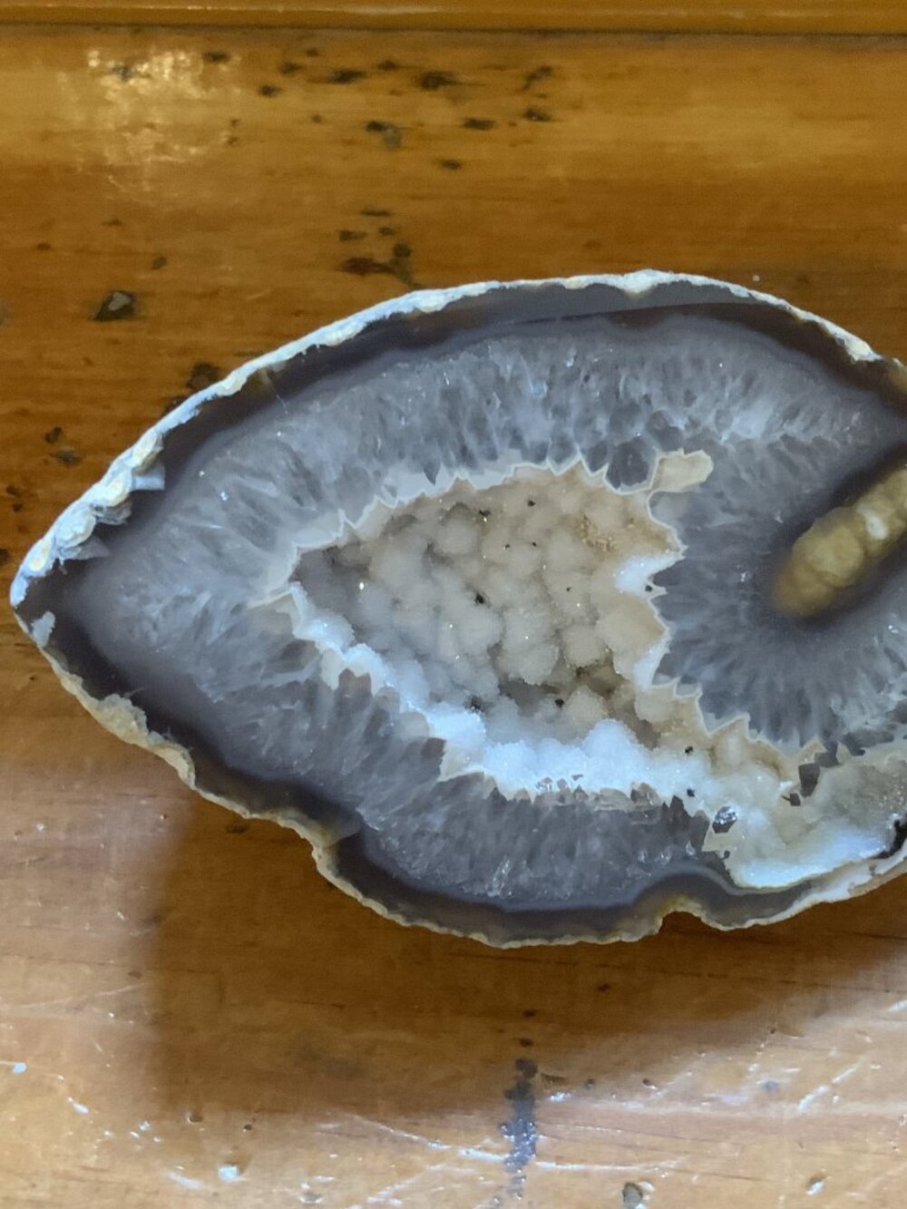 Polished Agate Geode Slice